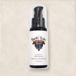 shampoing a barbe barbe noire